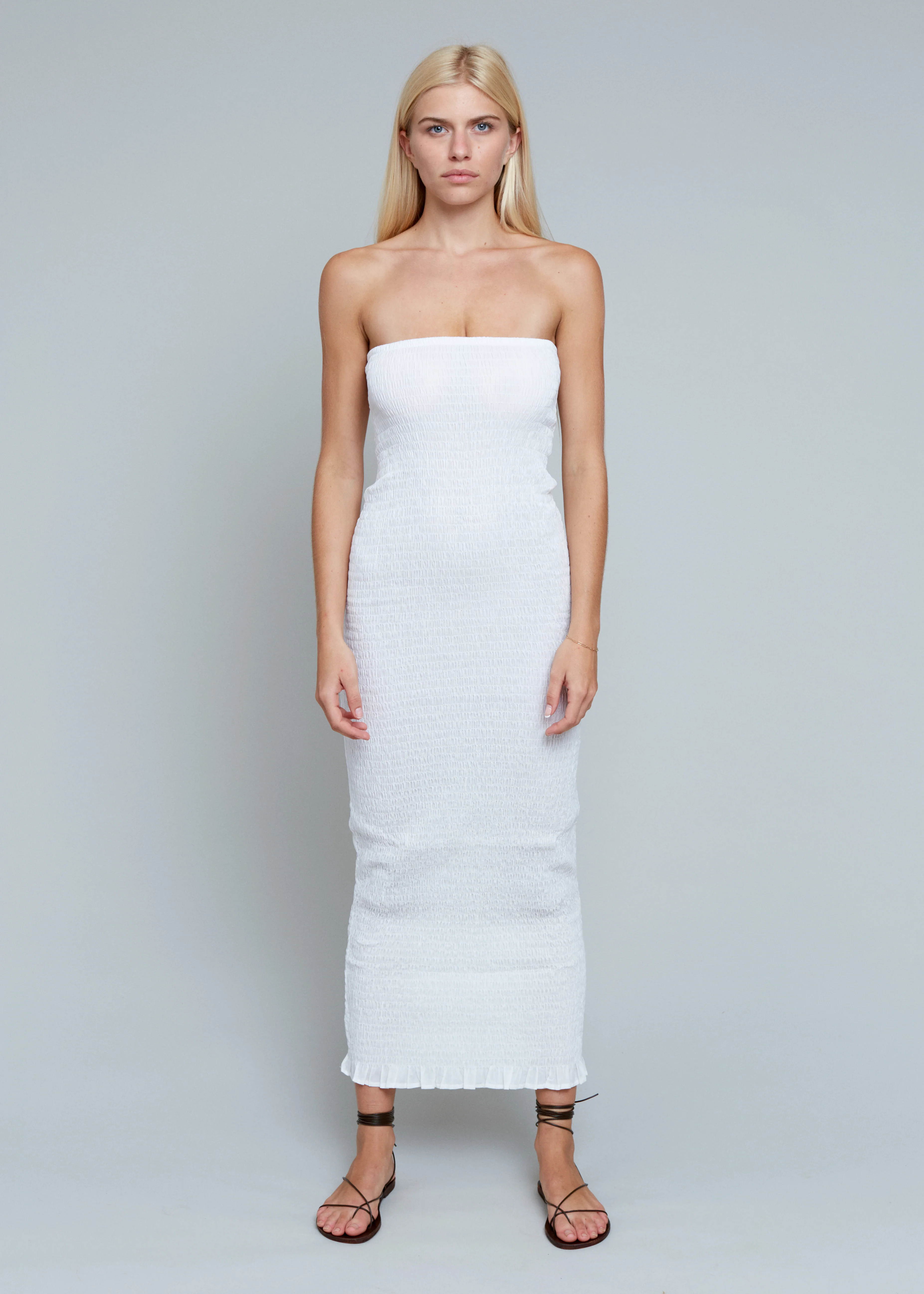 NARI SHIRRED DRESS - RESORT 2026 - Image 2