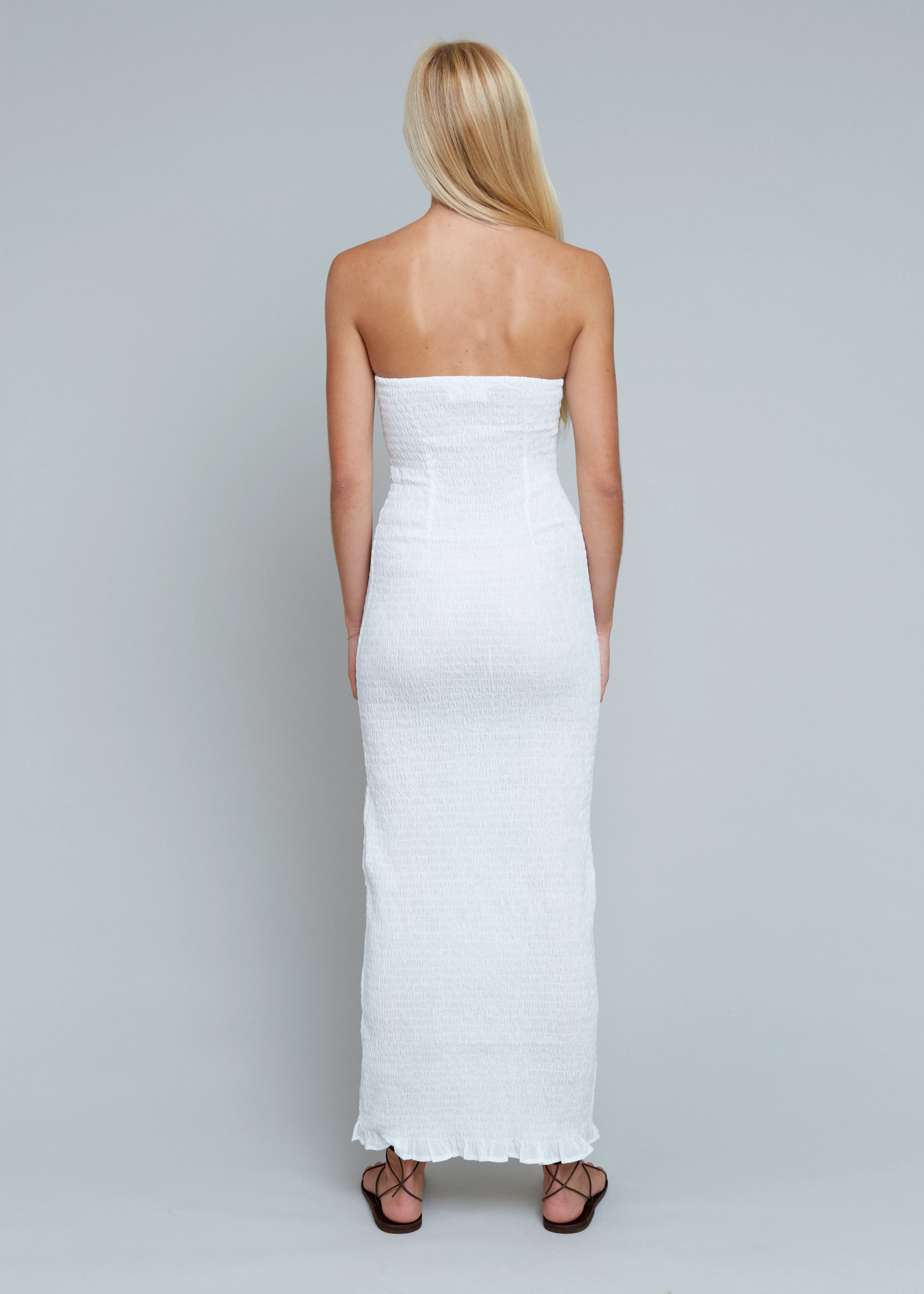 NARI SHIRRED DRESS - RESORT 2026 - Image 3