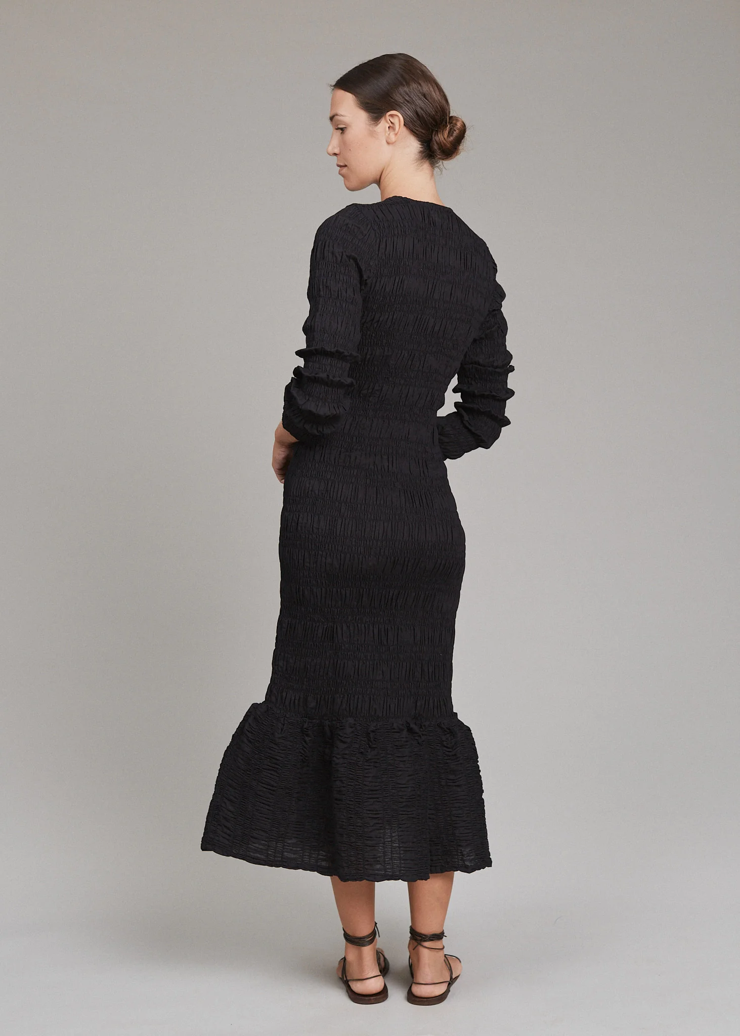 PETRA SHIRRED DRESS - PRE-FALL 2025 - Image 6