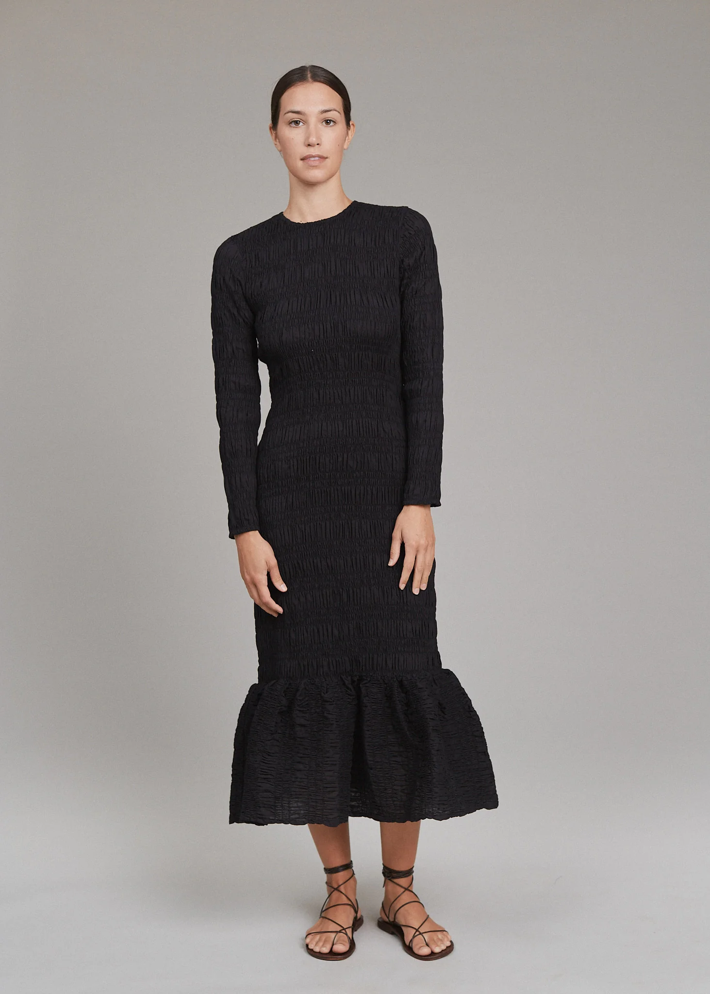 PETRA SHIRRED DRESS - PRE-FALL 2025 - Image 7