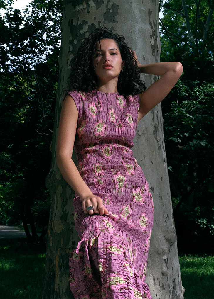 THAIS SHIRRED DRESS - SUMMER 2025 - Image 6